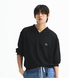 MESH V-NECK KNIT