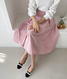 Perriton Color Scheme Ribbon Flat Shoes