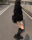 Karen Suede Gym Sack Backpack