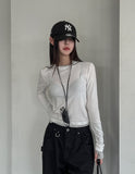 Slow layered warmer long sleeves