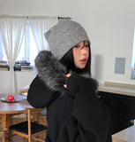 Eyelet Hotfix Beanie