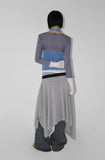 SIDE STUD FLARE DENIM