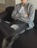 Todd Rib Knit Zip-up