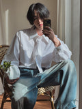 [SET][PREMIUM/MADE] Embroidery balloon shirt