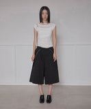 Asymmetrical Bermuda Shorts