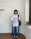 Tetyl Summer Printing Over Short Sleeve Tee