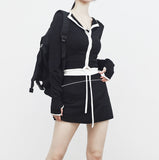 Razuan Warmer Color Matching Cardigan