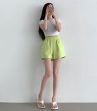 Color Vacation Summer Banding Shorts Training