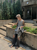 Jeep layered sleeveless
