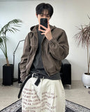 Pedo Dyeing Crop Hood Jacket