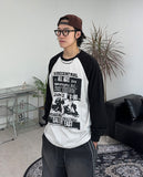 Derriff Color Matching Long Sleeve T-Shirt