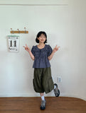 [unisex] Pobelly Banding Cargo Bermuda Pants