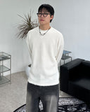 Rattie Damage Ribbed Knit Long Sleeve