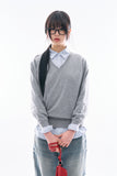 Lilia V-neck basic knit