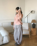 Ramit Snow Flower Pine Needle Soft Angora Round Knit