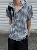 Check Hood Shirt