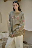 Square Bear Pigment Long Sleeve