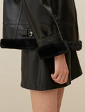 Mini Leather Skirt