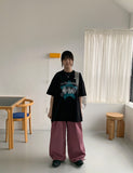 Conio Cotton Banding Balloon Wide Pants