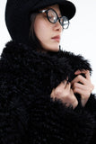 Tomer High Neck Fur Coat