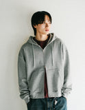 Daycut Crop Overfit Hood Zip-Up
