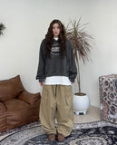 Lopen Pigment Balloon Cargo Pants
