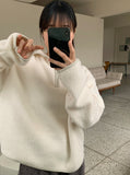 MV Color Matching Half Zip-Up Fleece Hoodie