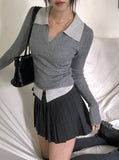 Rohn Stripe Tennis Belt Skirt Set