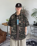 Denib Camo Work Short Sleeve Shirt