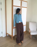 Polman Double Brushed Wide Cotton Pants
