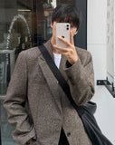 Premium Shetland Check Wool Jacket
