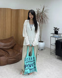 Tiven Lettering Shoulder Bag