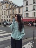 DIA Argyle Over Wool Knitwear