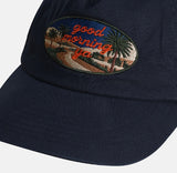 Palm Tree Embroidered Patch Ball Cap