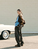 Multi Pocket Washing Twill Pants