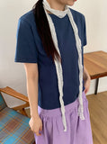 Tapen Chiffon Dot Scarf