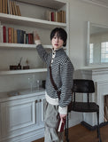 LEAD ST High Neck Crop Knit