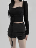 Dimon Lace Bolero Set