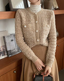 Sheik Tweed Knit Cardigan