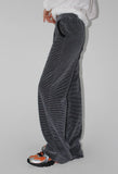 STRIPE VELOUR PANTS