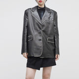 Hedge vintage leather jacket
