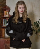 Wishstar Corduroy Patch Hoodie