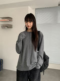 [unisex] Chuter Henley Neck Warmer Waffle Tee