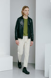 Lambskin Minimal Blouson