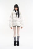 Cloudy duck down padded jumper