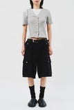 Tyla Cargo Bermuda Shorts