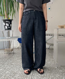 Kinno Wide Raw Denim Pants