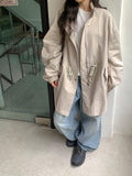 Delmap Washing Denim Balloon Wide Pants