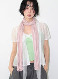 CRINKLE SKINNY SCARF