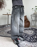 Reuben Slub Balloon Denim Pants